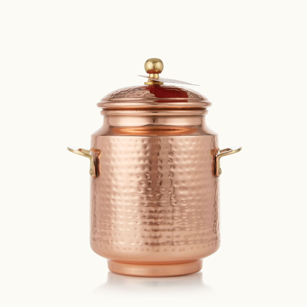 Thymes Simmered Cider Tall Copper Pot  image number 1